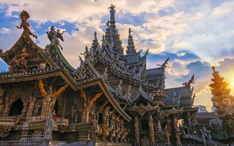 The Sanctuary of Truth in Pattaya, Bangkok The Sanctuary of Truth in Pattaya, Bangkok